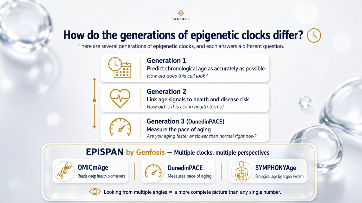 Generation of epigenetic clock by Genfosis
